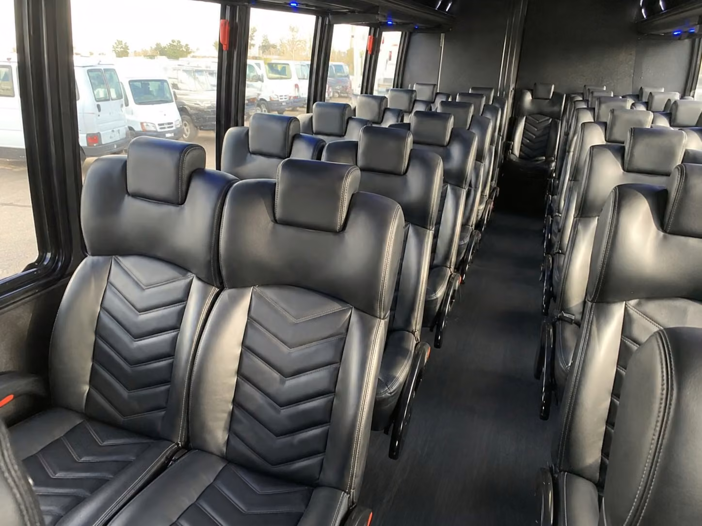 20 passenger minibus inside