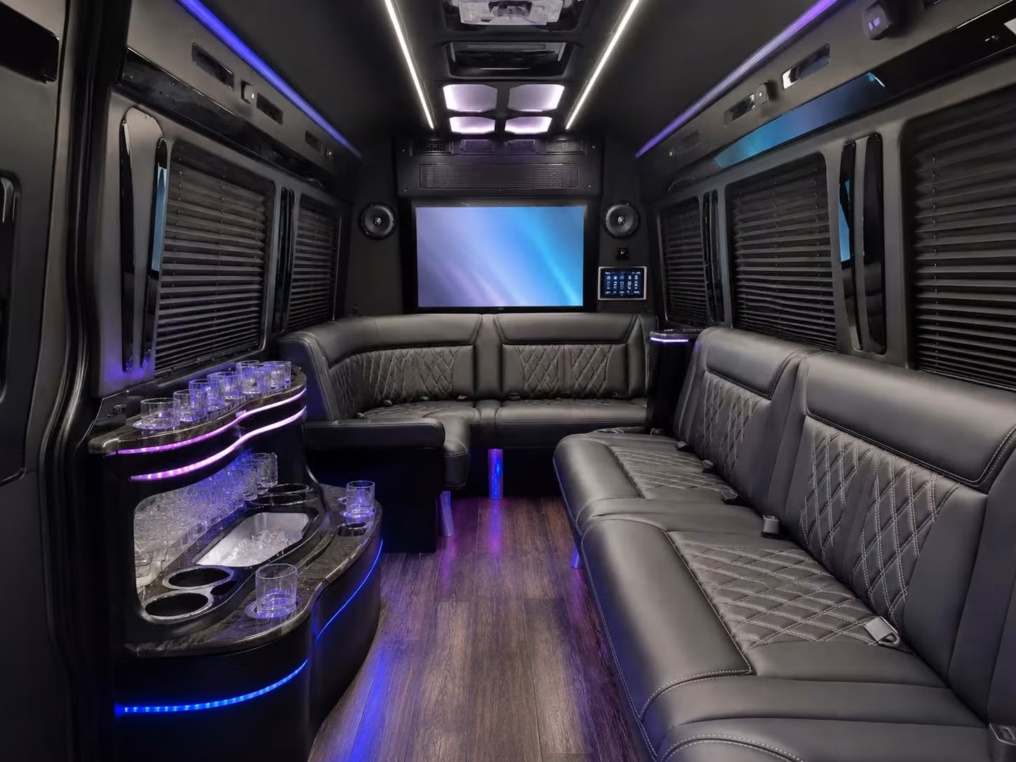 bus rental options for rock hill trips
