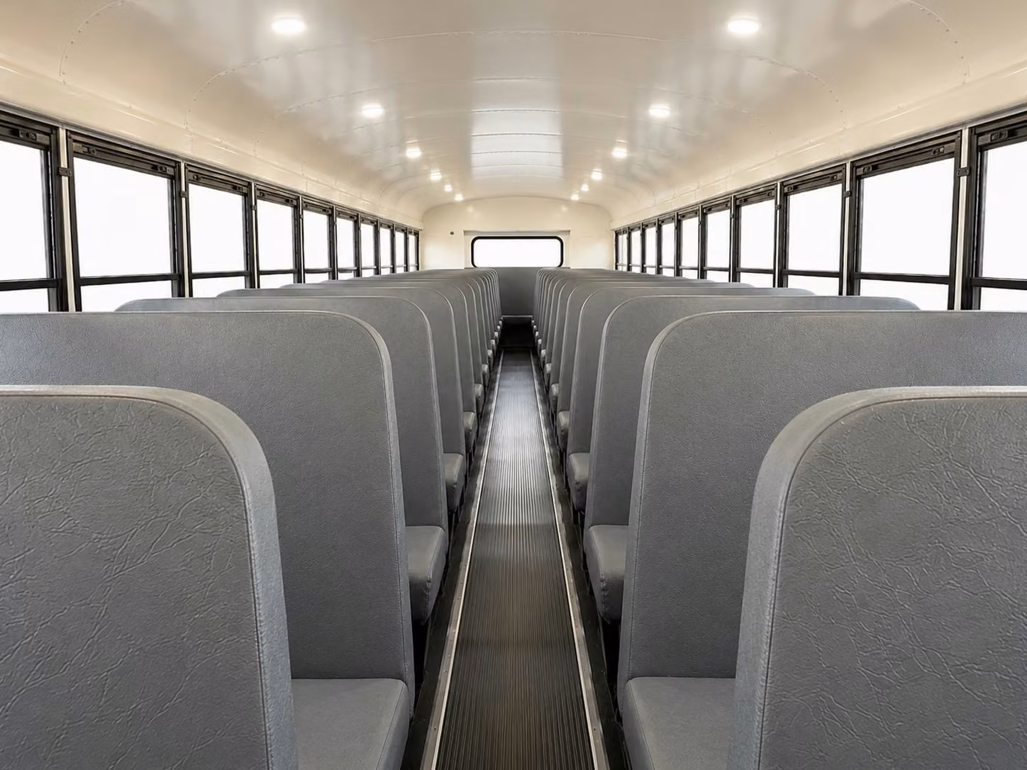 school bus interior