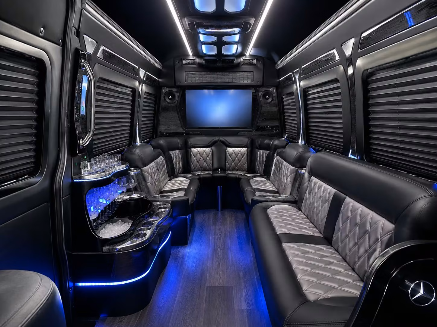 sprinter limousine inside