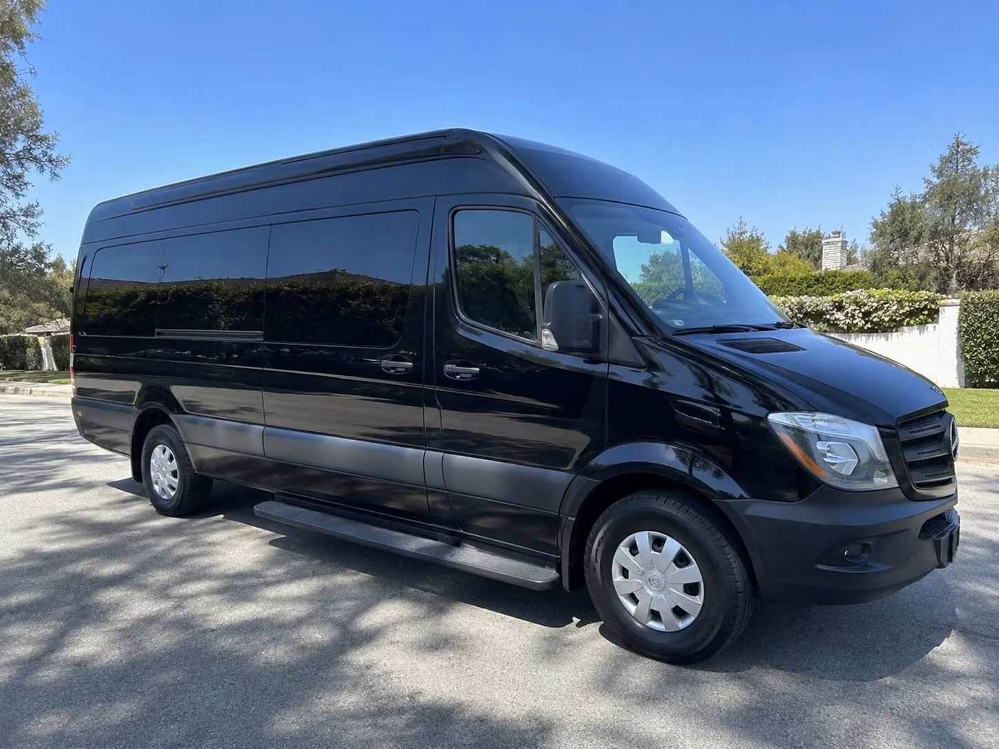 sprinter van with driver